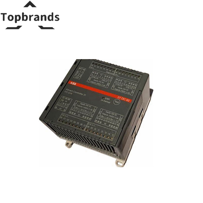 ABB 07DI92 GJR5252400R0101 Digital I/O module view 2