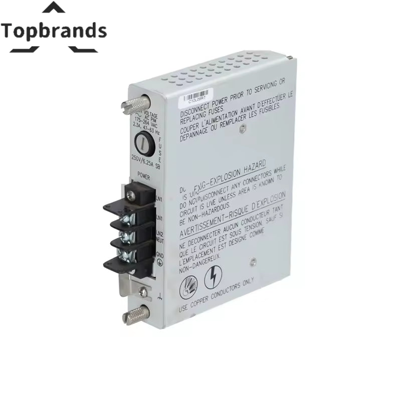 Bently Nevada 3500/15 129478-01 High Voltage dc Power Input  Module (PIM)