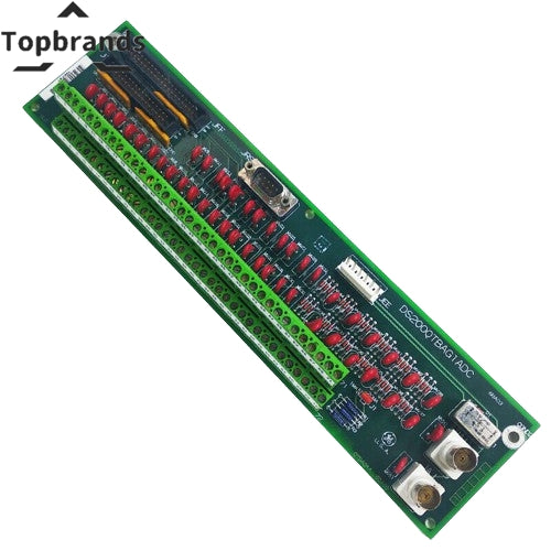 GE Mark V Speedtronic System DS200QTBAG1ADC Analog I/O Terminal Board